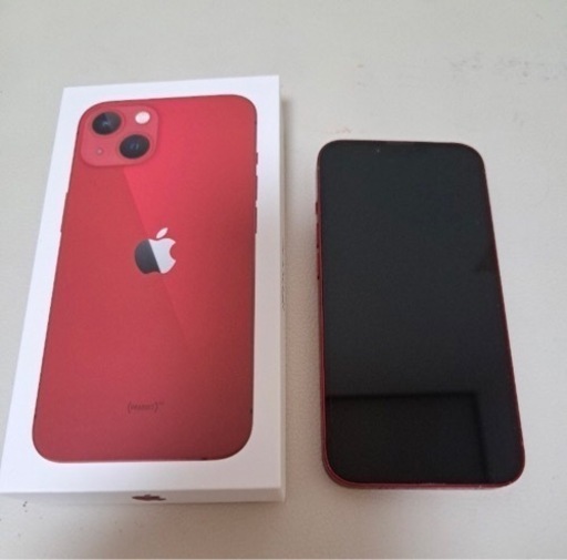 iPhone13本体 128GB au Apple レッドSIMロック解除済み