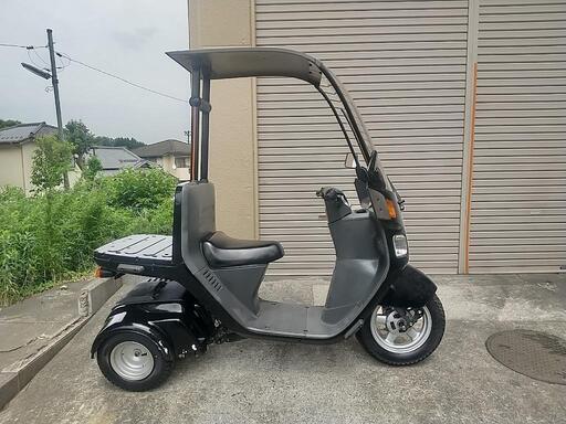 整備点検済み　タイヤ前後3本新品　バッテリー、オイル、クーラント新品　ベルトウェイトローラーブレーキ清掃点検済み　ホンダ　ジャイロキャノピー