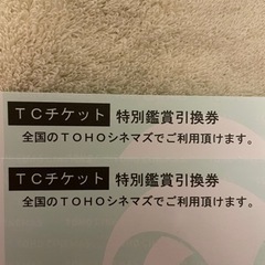 【ネット決済・配送可】TOHOシネマズ　TCチケット　2枚