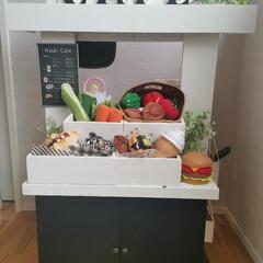 おままごとキッチン　DIY　おままごとカフェ