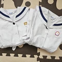 幼稚園夏制服ワンピース110×2