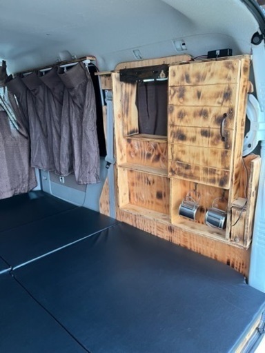 エヴリィワゴン専用　車中泊　キャンピング　キット