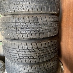 受付終了 タイヤ ホイール付き 195/65r15 プリウス 4本