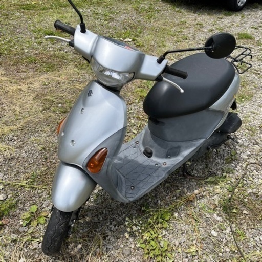 売約】【不動車4356km要整備】スズキ レッツ4 パレットシルバー レッツ