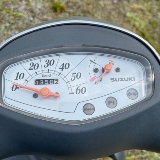 売約】【不動車4356km要整備】スズキ レッツ4 パレットシルバー レッツ