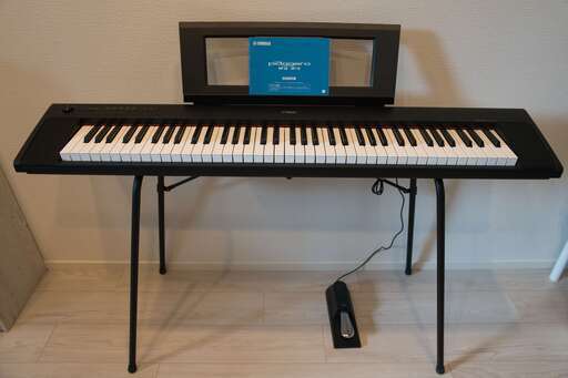 YAMAHA 電子ピアノ piaggero NP-32 ブラック　美品