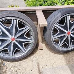 エムズスピード4本セット245/35/21バリ山