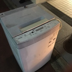 TOSHIBA 洗濯機（屋外使用可能）