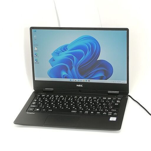 送料無料 12.5型 軽量 薄型 ノートパソコン NEC PC-VKT12HZG1 中古美品 第7世代 Core i5 8GB 高速SSD 無線 Wi-Fi Bluetooth Windows11 Office