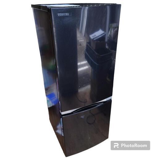 美品】東芝 ノンフロン冷凍冷蔵庫 GR-P15BS 2019年製 - 冷蔵庫