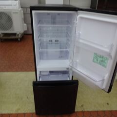 ID 046605　冷蔵庫２ドア三菱　146L　２０１７年製　GR-P15EC-KK