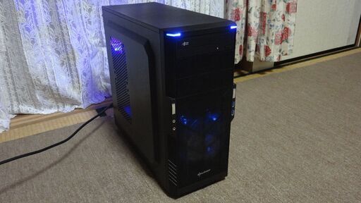 自作PC　sharkoonケース（SHA-T3V） インテルcore i5 8400 （6コア6スレッド）定格時2.80 GHz　ターボ時4.00 GHz/ RX470 / M.2 SSD500G / HDD500G×2 / 16G / DVDドライブ / Win11Home
