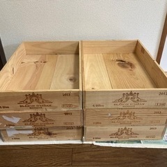 ワイン木箱6箱セット（６本平置き型）