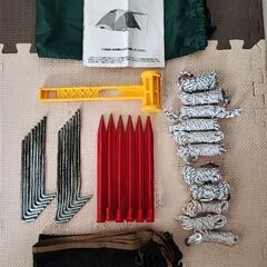 値下げ おまけ付き コールマン テント 中古 4-6人用 300EX III アルミ