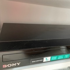 SONY 42型テレビ + 1TBブルーレイレコーダー