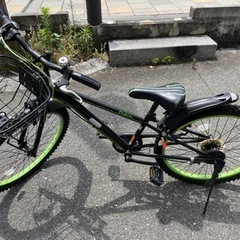 【ネット決済】子ども用自転車24インチ