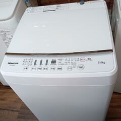 Hisense 洗濯機 5.5kg HW-G55B-W 2021年製 □買取GO！！栄和店