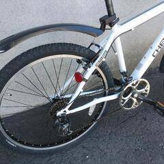 札幌市内配達無料！防犯登録料込み。中古CHEVROLETマウンテンバイク　ホワイト。 札幌市内配達無料！防犯登録料込み。中古CHEVROLETマウンテンバイク