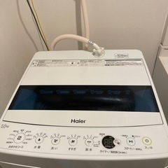 交渉中　洗濯機　Haier 5.5kg 2021年製