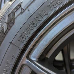 流行りのゴツゴツタイヤ付美品アルミ