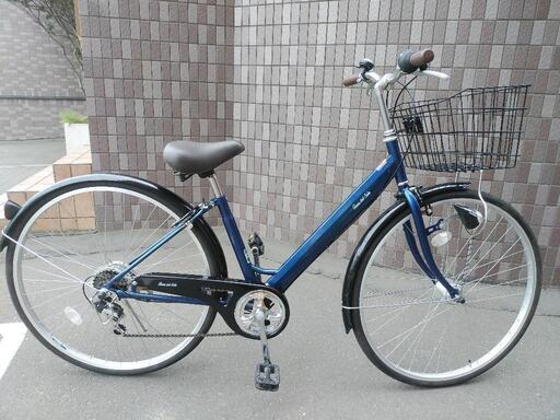 札幌市内配達無料！防犯登録料込み。中古26インチ ブリジストン製水色！