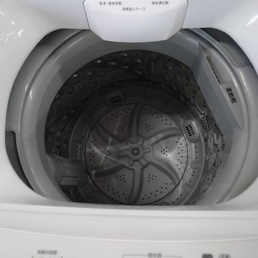 (M230514f-1) ニトリ 全自動電気洗濯機 NTR60  6kg 2019年製   人気のガラストップ ★ 名古屋市 瑞穂区 リサイクルショップ ♻ こぶつ屋