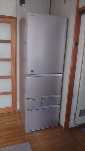 TOSHIBA東芝　ノンフロン冷凍冷蔵庫　形名　GR-J43GXVE