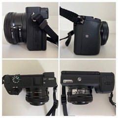SONY α6400 ミラーレスカメラ 本体＋レンズ2本＋お手入キッド