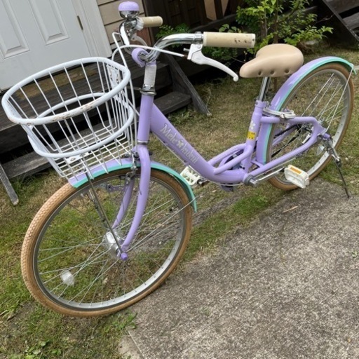 22インチ　女の子用自転車【お話中】