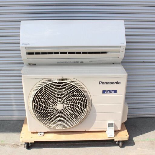 T149)パナソニック エオリア CS-408CFR2 2018年製 14畳用 4.0kw 単相200V Panasonic ルームエアコン 冷房 暖房 空調