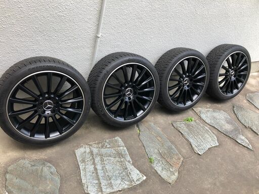 メルセデスベンツ Cクラス 純正 AMGマルチスポーク/タイヤホイール４本セット メルセデスベンツ Cクラス 純正 AMGマルチスポーク/タイヤホイール4本