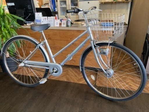 前後タイヤ・チューブ新品！】LEDオートライト 内装3段 27インチ自転車 
