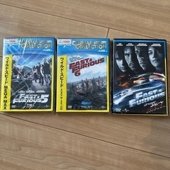 ワイルド・スピード　DVD3枚