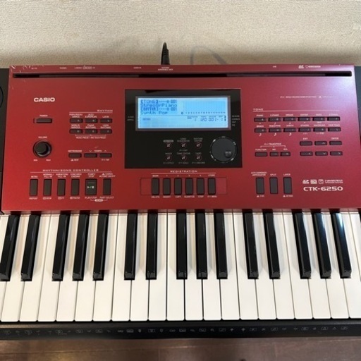 CASIO CTK-6250 キーボード 専用ソフトケース付き】カシオ 電子