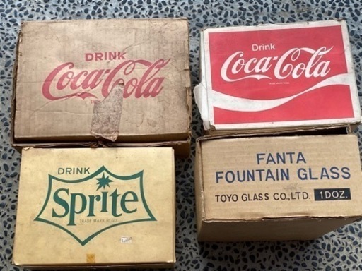 コカコーラ ファンタ スプライト まとめ売り 収納ボックス 収納BOX