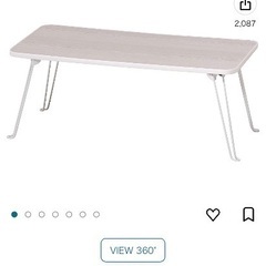 Perfect, open low table