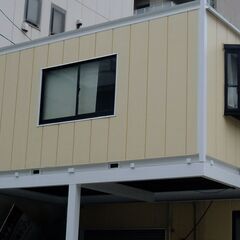 スパーハウス　出窓付き　エヤコン付録　長さ５ｍ幅２，７ｍ　8畳タイプ　引き取り限定 スパーハウス 出窓付き エヤコン付録 長さ5m幅2，7m 8畳タイプ