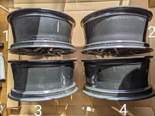 廃盤 HONDA ホンダ FK7 FL1 FL4 CIVIC シビック Modulo モデューロ オレンジ MS-037 235/40R18 8J +50 PCD 114.3 5H ホイール 4本