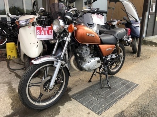 SUZUKI NF41A GN125E 国産!!82s 旧車!!整備済み!!オールペン!!お届け可能!!