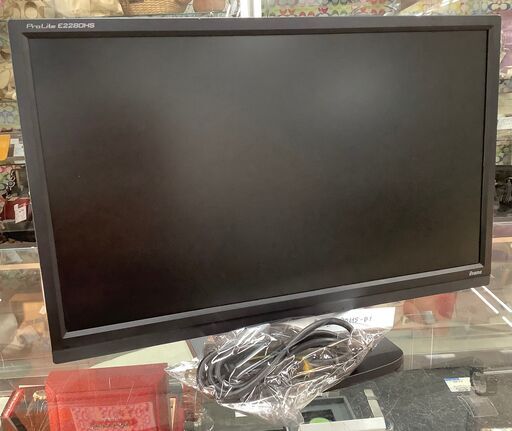 iiyama/イイヤマ 液晶モニター ProLite E2280HS-B1 21.5インチ HDMI/DVI/D-SUB【ユーズドユーズ名古屋天白店】J2628