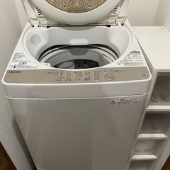東芝製　洗濯機　5kg (7月11日〜12日に引取可能な方)