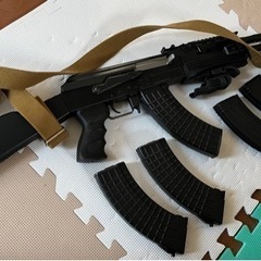 （交渉終了）AK47 タクティカル　メタルフレーム　マガジン5本...