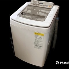 【美品❗️】Panasonic 8kg 見やすい操作パネル 柔軟...