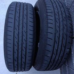 プリウス純正ホイルブリジストンタイヤ4本セット※タイヤ取り付け込み料金