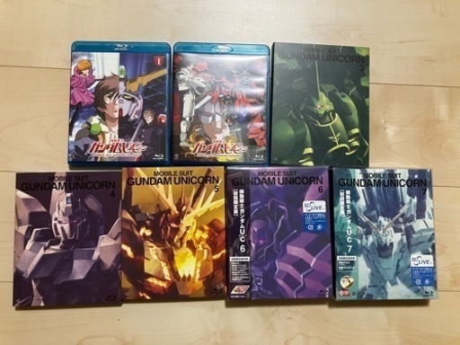 機動戦士ガンダムUC ブルーレイ 1〜7セット