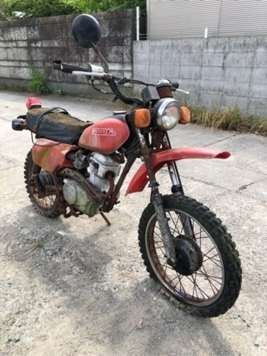ホンダ　XL80S   書類付部品取り、レストアベース車