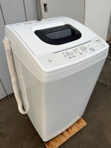 ■日立 2020年製 洗濯機 5.0kg NW-50F■HITACHI スリムボディ １人用 単身者向け洗濯機