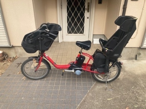 お子様2名まで乗れる電動アシスト自転車