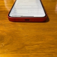 お取引予定者決定iPhone12 mini 64ギガ SIMフリー レッド 極美品