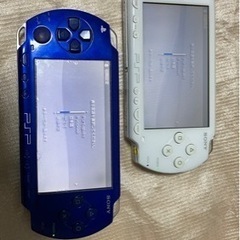 SONY PSP-1000 ホワイト&メタリックブルー